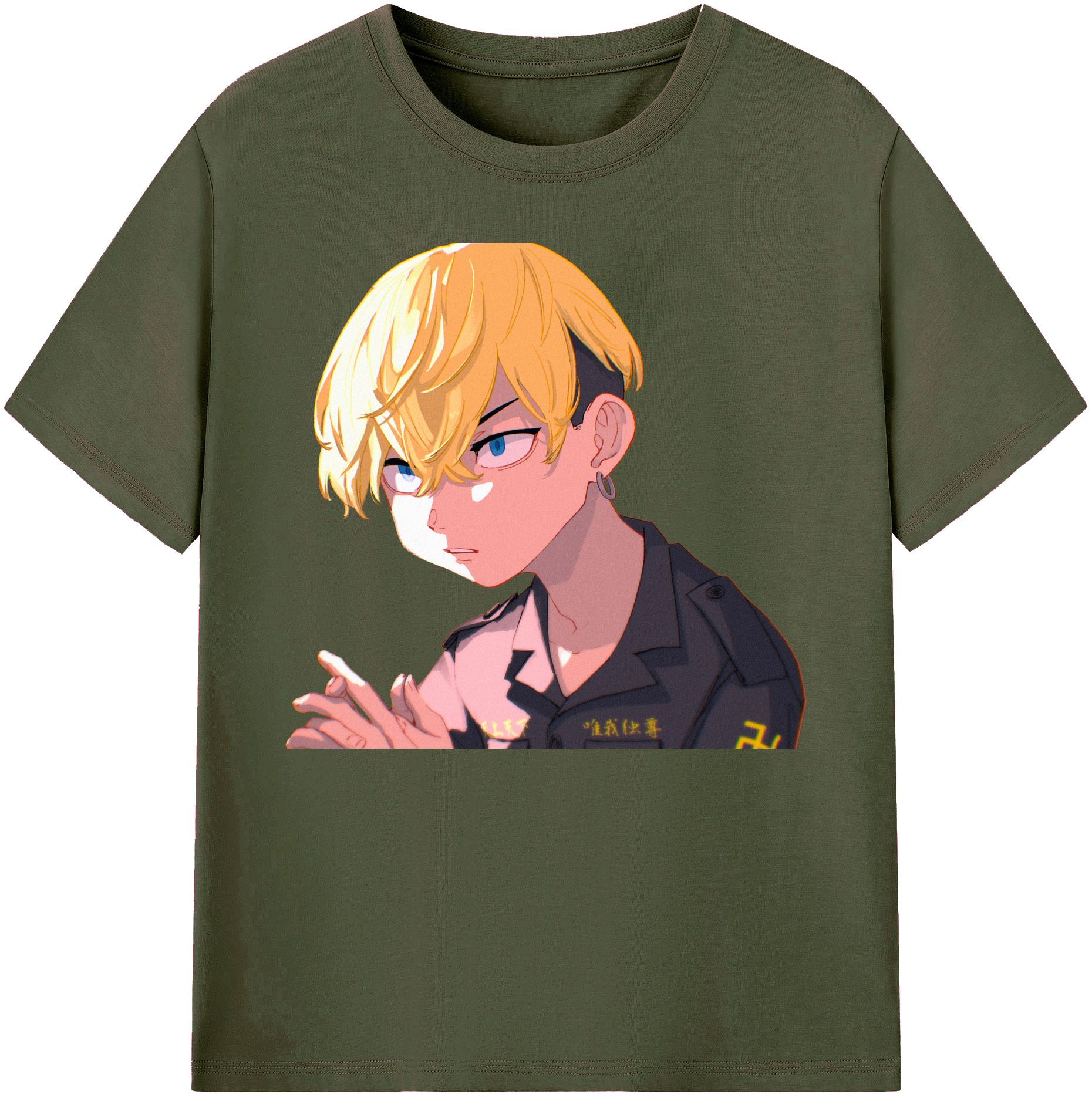 （画像用） 東京リベンジャーズ Tokyo Revengers 綿100％ メンズ半袖Tシャツ｜肌触りやわらか＆通気性